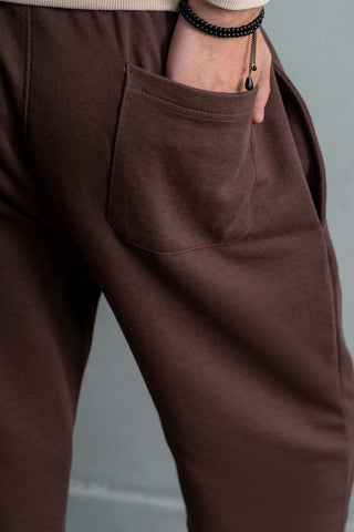 Classic Brown Relaxed-Fit Trouser
