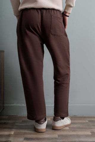 Classic Brown Relaxed-Fit Trouser