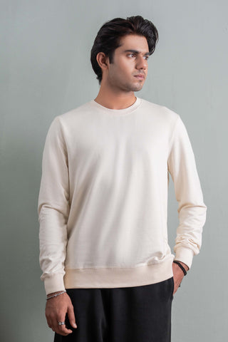 Cream Essential Sweatshirt