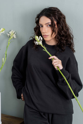 Deep Black Sweatshirt