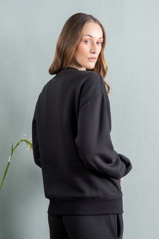 Black Essential Sweatshirt