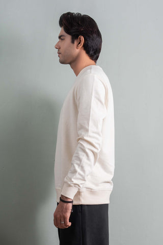 Cream Essential Sweatshirt