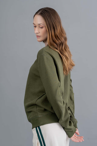 Moss Green Classic Sweatshirt