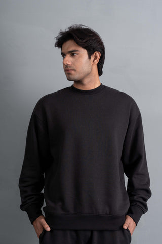 Black Essential Sweatshirt