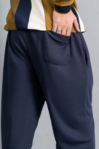 Navy Ease Trouser
