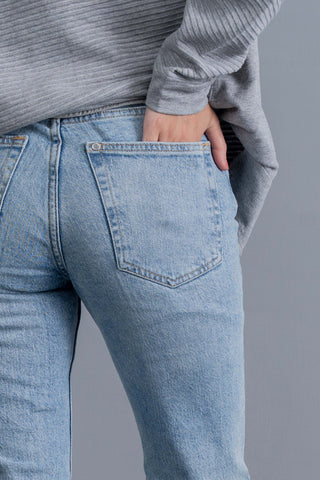 Sky Fade Flare Denim