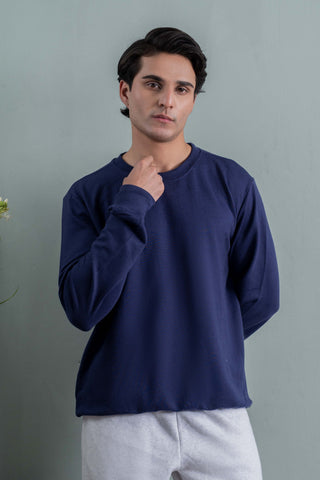 Deep Blue Essential Sweatshirt