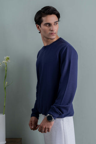 Deep Blue Essential Sweatshirt