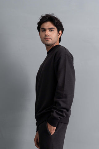 Black Essential Sweatshirt