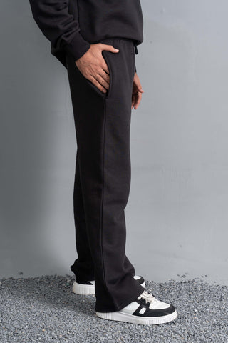 Black Straight Fit Trouser