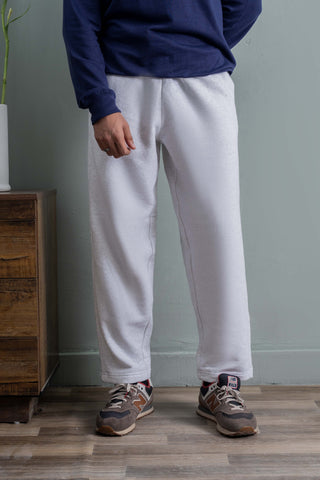 Soft Grey Fleece Joggers