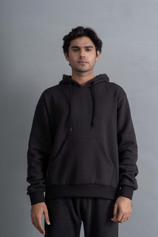 Black Essential Hoodie