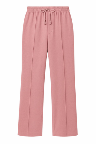 Blush Pink Trouser - Stylish Straight-Leg Design for Every Occasion