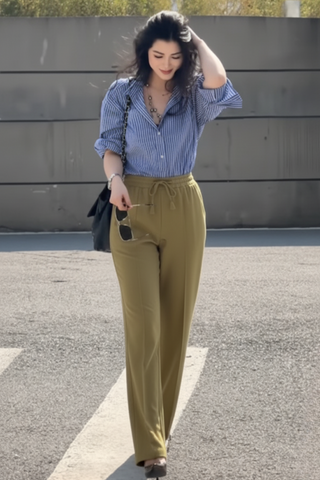 Nomad Luxe Trouser - Soft Stretch Wide-Leg Fit for Ultimate Comfort