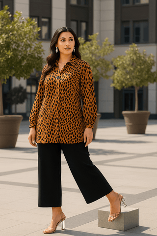 Ebon Luxe Cheetah Set - Ecowears.pk
