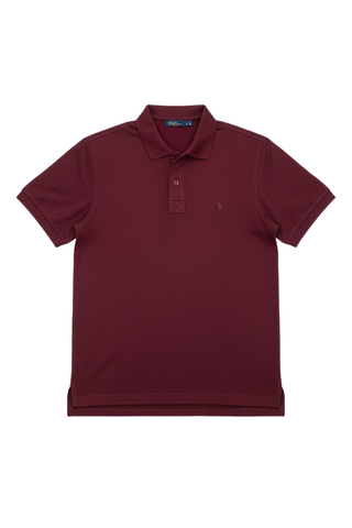Men's Maroon Polo Shirt - Classic Fit & Soft Cotton Feel for Ultimate Comfort