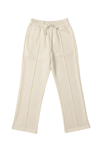 Comfortable Wide-Leg Trousers – Beige