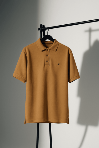 Rust Brown Polo Shirt – Classic Appeal - Ecowears.pk