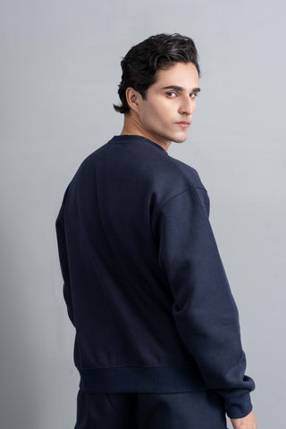 Navy Crew Sweatshirt