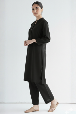 Black Premium Co-ord Set