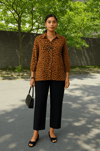 Ebon Luxe Cheetah Set - Ecowears.pk