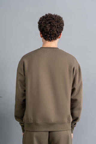 Olive Crewneck Sweatshirt