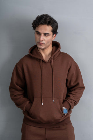 Brown Essential Hoodie