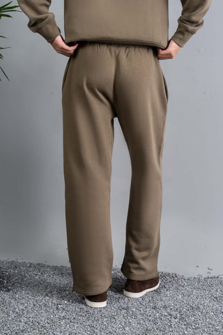 Olive Straight Fit Trouser