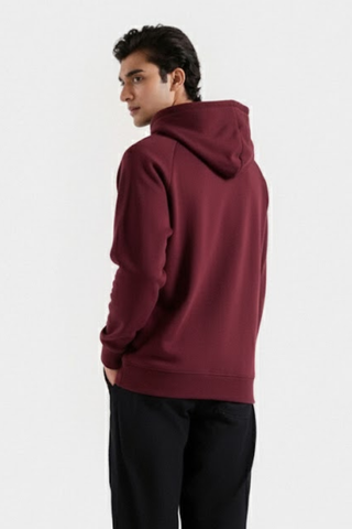 Maroon Fleece Hoodie