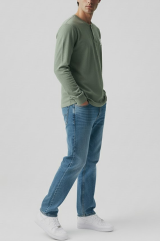 Pale Green Long Sleeve Tee