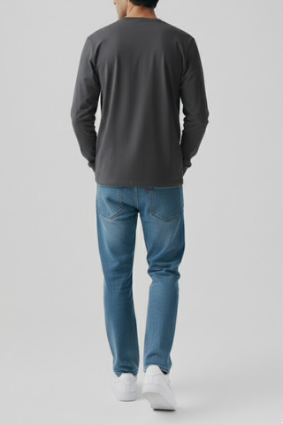 Charcoal Long Sleeve Tee