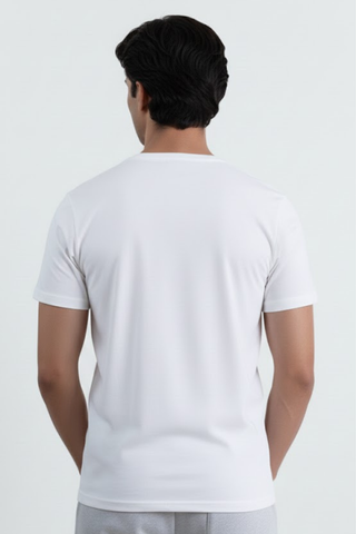 Classic White T-Shirt - Regular Fit for Timeless Style
