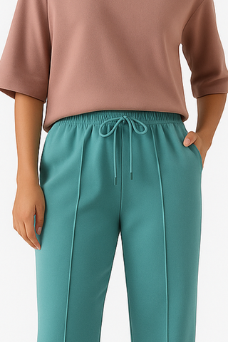 Cloud Mist Relaxed Trousers