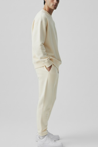 Cream Fleece Tracksuit