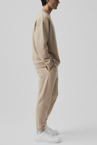 Classic Brown Fleece Tracksuit