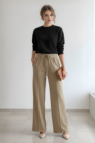 Nomad Luxe Trouser - Soft Stretch Wide-Leg Fit for Ultimate Comfort