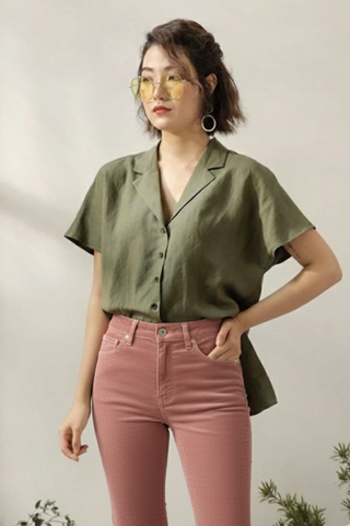 Women’s Pink Velvet Flared Pants (Copy)