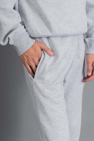 Grey Fleece Trouser