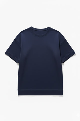 Women’s Navy Knit Winter Tee