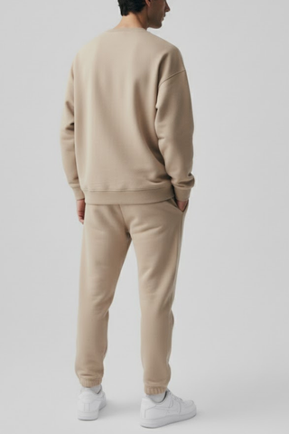 Classic Brown Fleece Tracksuit