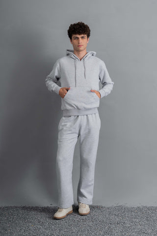 Grey Essential Hoodie Set