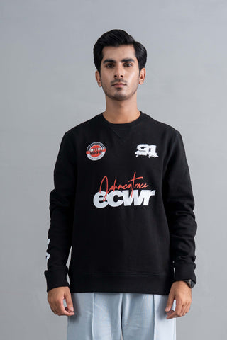 Graphic Black Sweatshirt