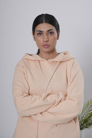 Peach Comfort Fit Tracksuit
