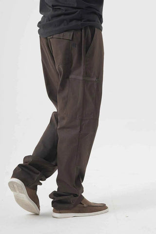 Bold Brown Cargo Pants with Rugged Outdoor Adventure Style - Ecowears.pk