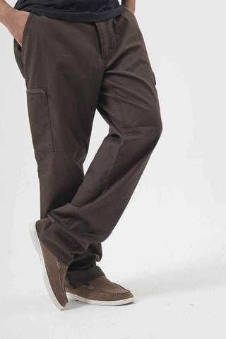 Bold Brown Cargo Pants with Rugged Outdoor Adventure Style - Ecowears.pk