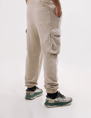 Beige Cargo Trouser
