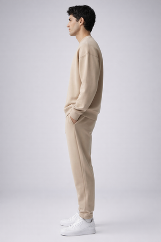 Classic Brown Fleece Tracksuit