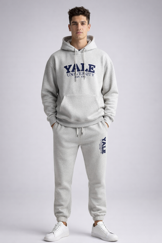 Grey Yale Hoodie & Jogger Set