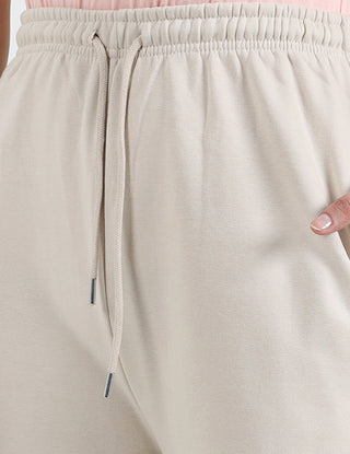 Comfortable Wide-Leg Trousers – Beige