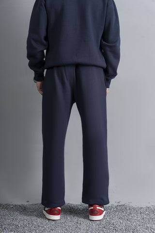 Navy Straight Fit Trouser